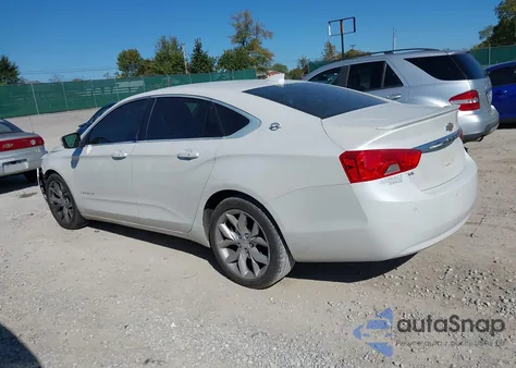 2016 Chevrolet Impala 2Lt из США, поврежденный, VIN 2G1115S39G9201054